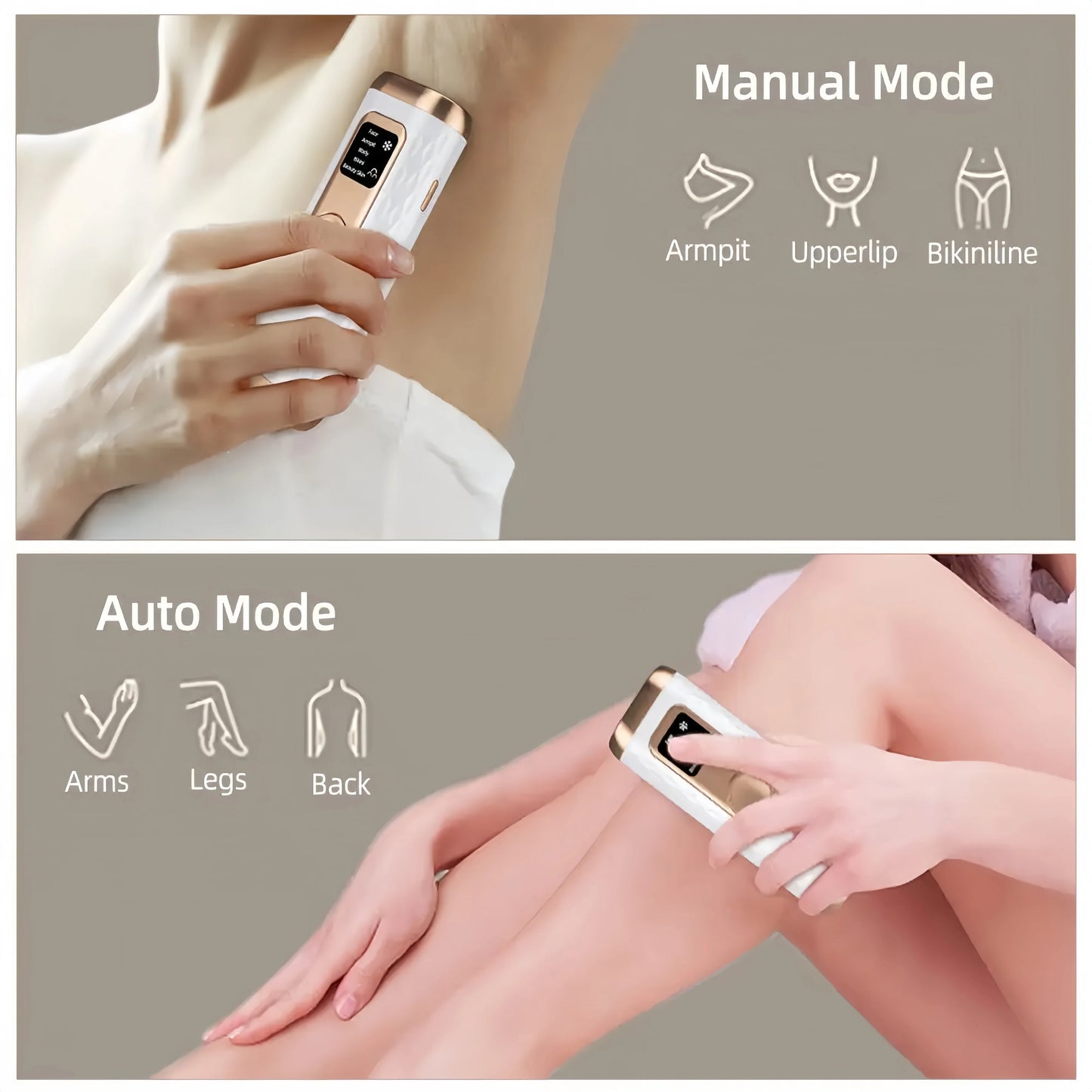 IPL Laser Hair Removal Machine Body Bikini Painless Permanent Epilator Freezing Point Hair Removal Cooling System For Women